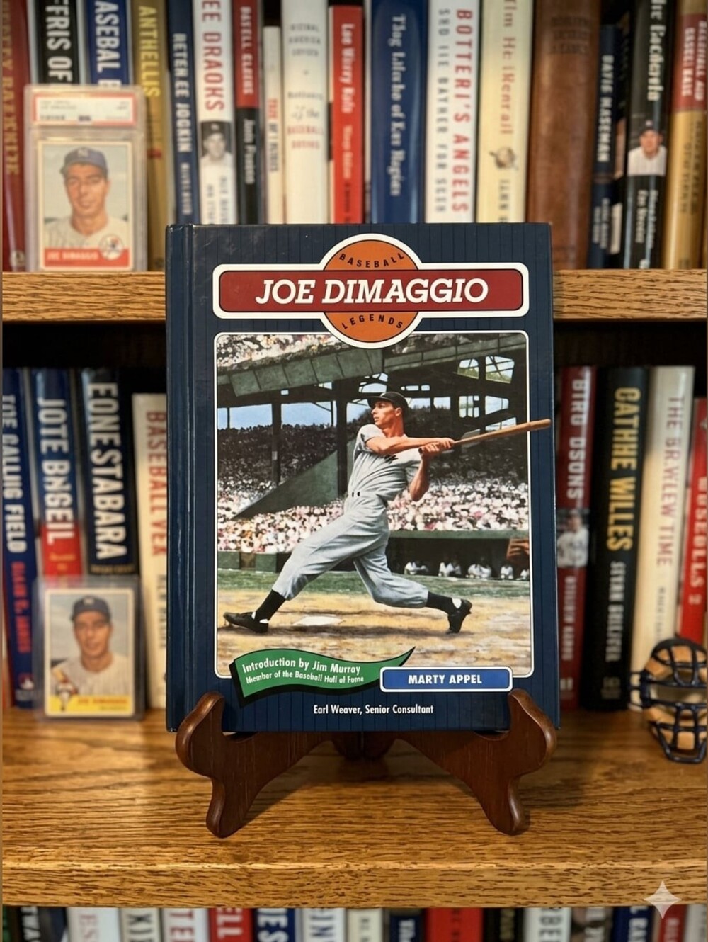 VTG Joe DiMaggio Baseball Legends 1st Edition By M.  Appel, J. Murray, E. Weaver